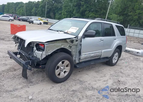 2007 Toyota 4Runner Sr5 V6 from USA, damaged, VIN JTEZU14R078088520